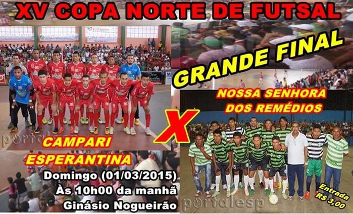 Decisão da Copa Norte será domingo em Esperantina - Imagem 1
