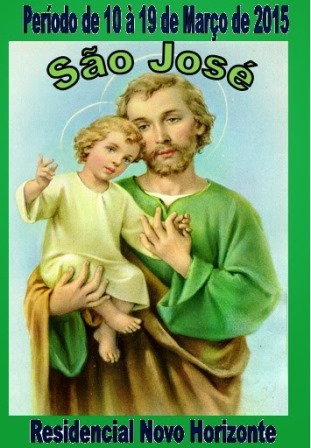 Festejos do Residencial Novo Horizonte no período de 10 a 19 de Março de 2015 - Imagem 1