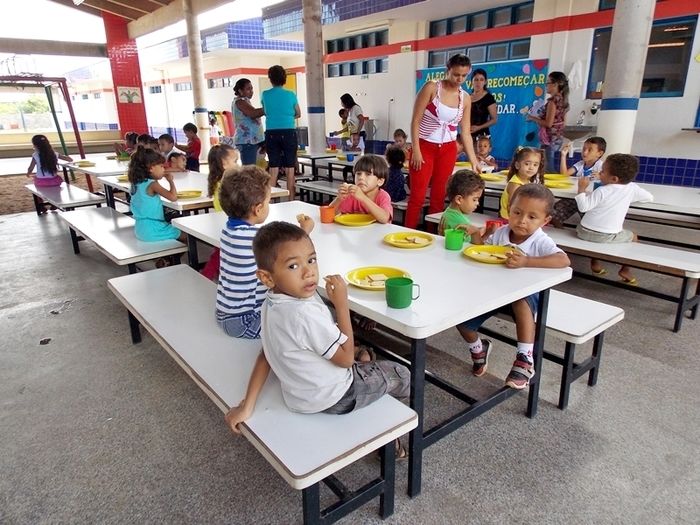 Crianças da Creche Proinfância Consuelo Melo recebem a 1ª Dose da Suplementação de Micronutrientes - Imagem 1