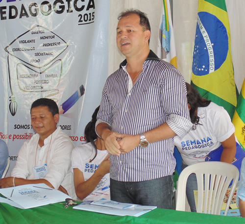 VEREADORES participam da abertura de Semana Pedagógica da rede municipal - Imagem 2