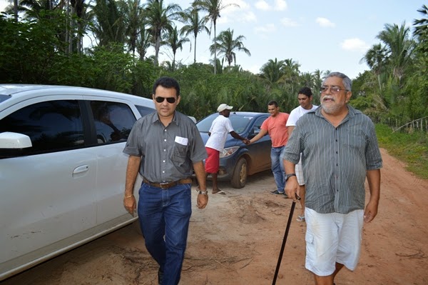 Prefeito Wallem Mousinho visita construção de ponte na Zona Rural de Guadalupe. - Imagem 2