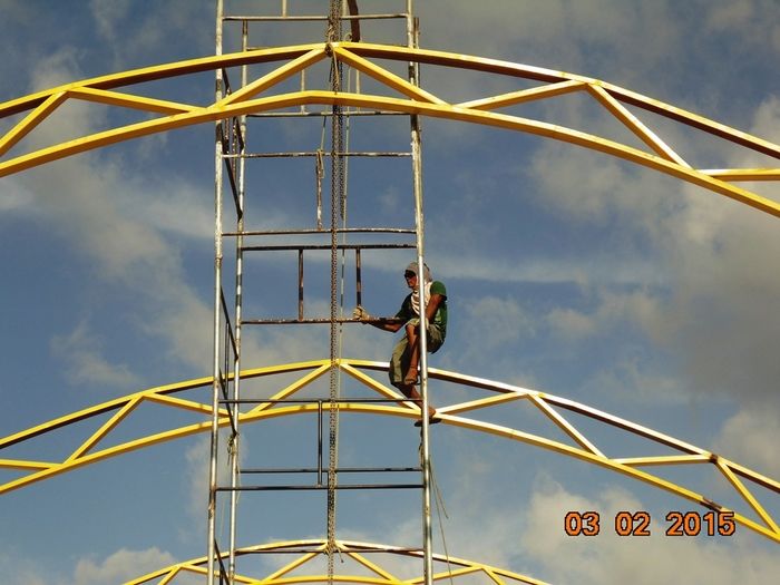 Ginásio coberto do Cecilia chega a 80% das obras concluídas - Imagem 8