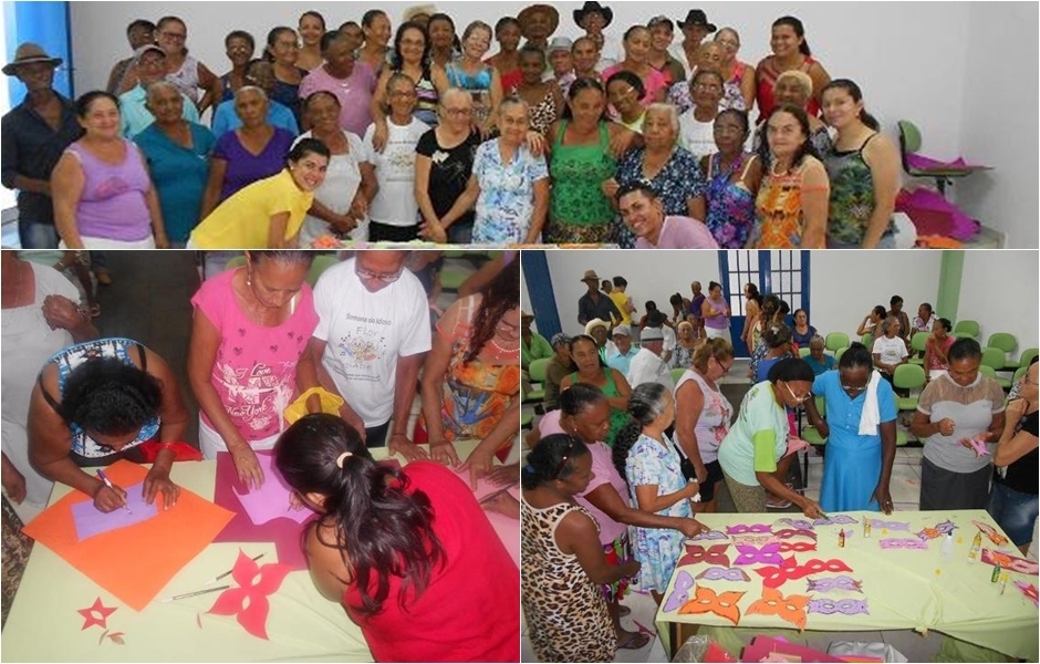 Idosos de Santa Rosa participam de oficina e produzem máscaras carnavalescas