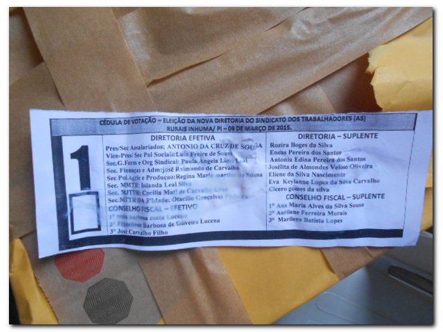 Antônio da Cruz de Sousa foi eleito Presidente do Sindicato de Inhuma com 1.260 votos - Imagem 26