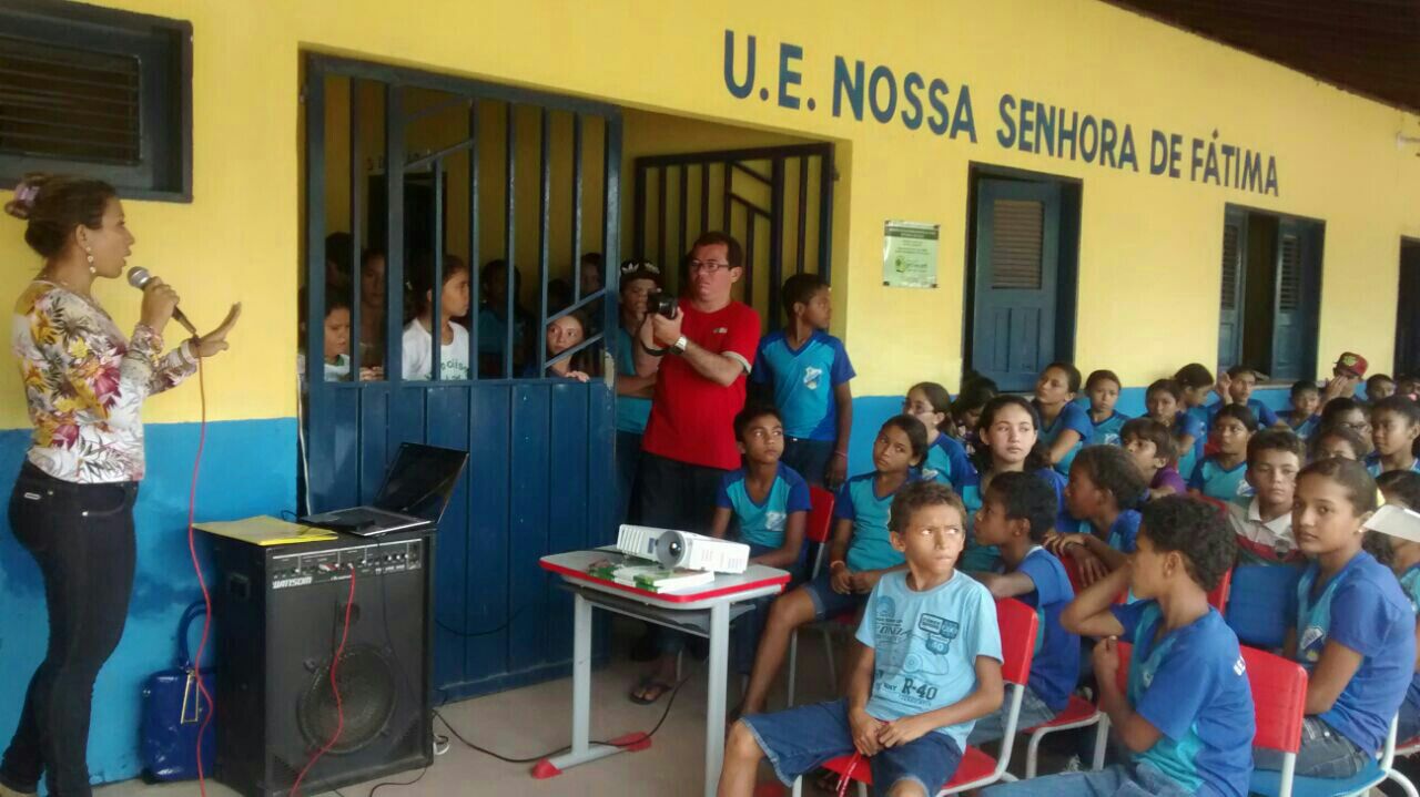 Profissionais da Saúde de Buriti dos Lopes realizam palestra em escola sobre a dengue