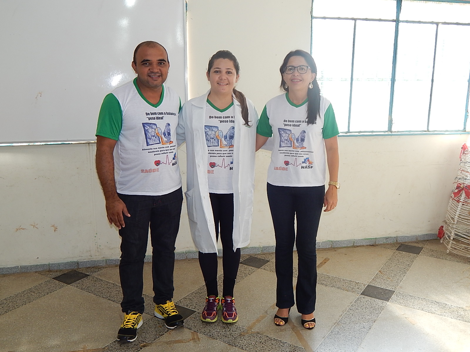 Atividades com alunas (o) do Programa de Bem com a Balança