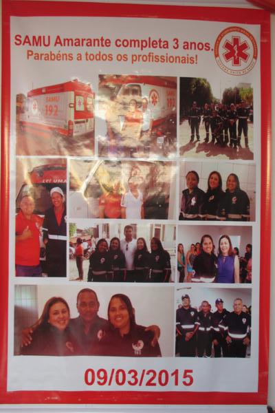 SAMU comemora 03 anos de existência em Amarante - Imagem 82