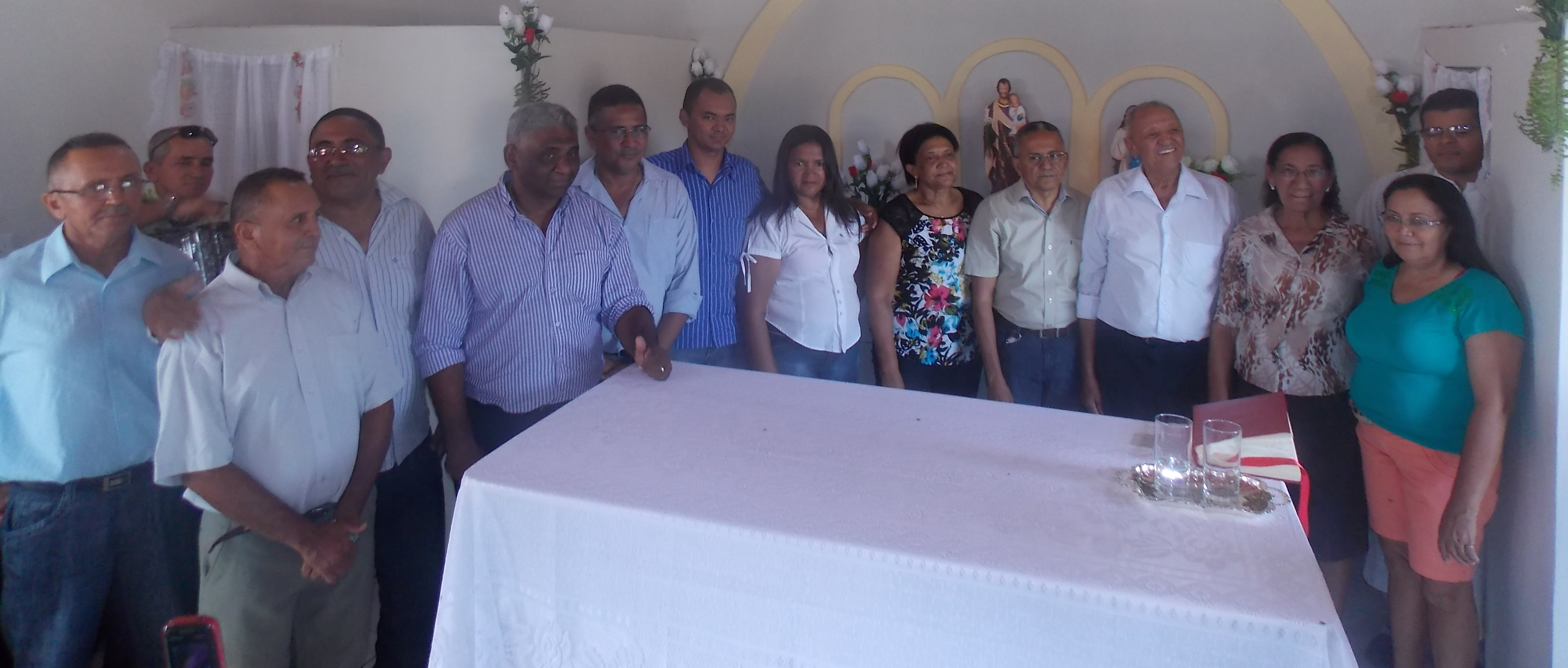 Inauguração de igreja em Santa Cruz dos Milagres