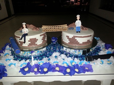 Os mais novos Engenheiros Civis Bruno Marinho e Laíza Mendonça realizam baile de formatura na AABB de Teresina - Imagem 26