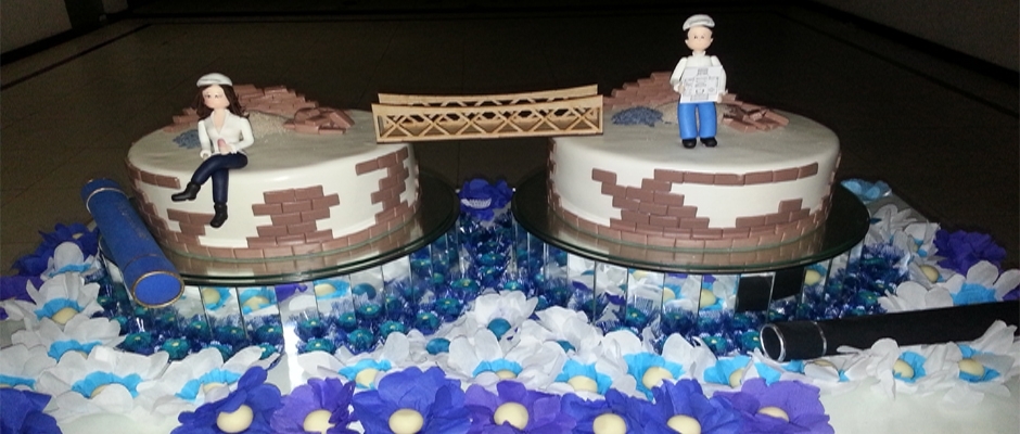 Os mais novos Engenheiros Civis Bruno Marinho e Laíza Mendonça realizam baile de formatura na AABB de Teresina