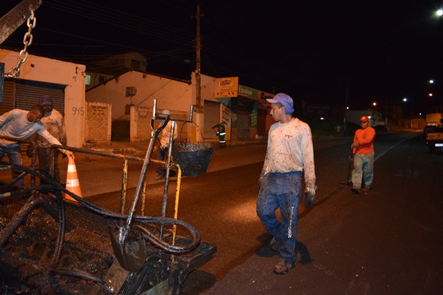 Secretaria de Infraestrutura inicia recuperação de asfalto da cidade - Imagem 1