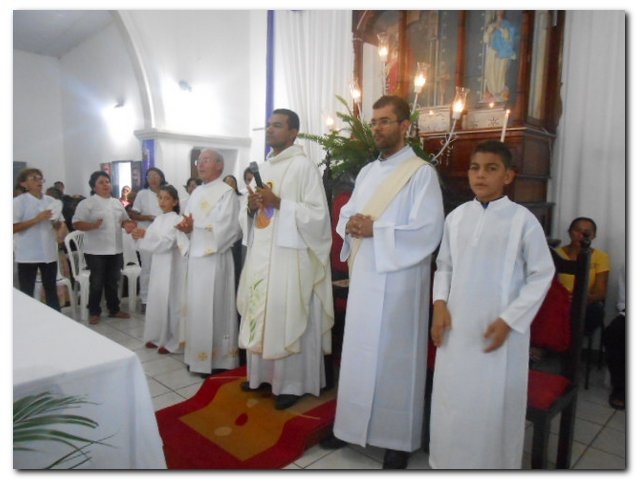 Comunidade inhumense participou ativamente das atividades religiosas do Festejo de São José 2015/ Missa dia 19 de março - Imagem 4