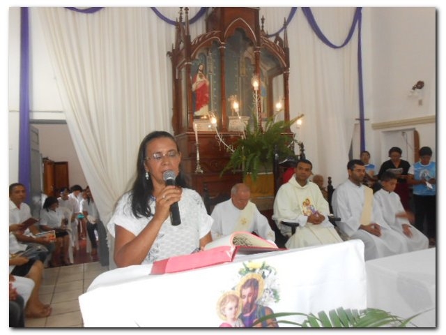 Comunidade inhumense participou ativamente das atividades religiosas do Festejo de São José 2015/ Missa dia 19 de março - Imagem 12