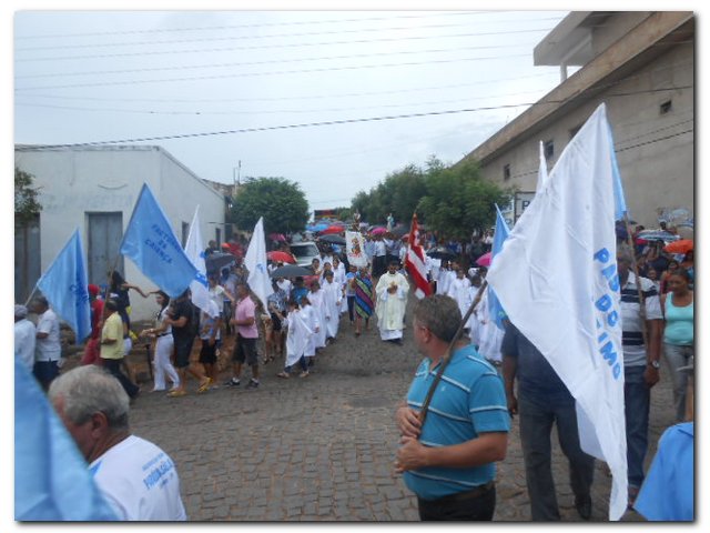 Comunidade inhumense participou ativamente das atividades religiosas do Festejo de São José 2015/ Procissão de São José - Imagem 16