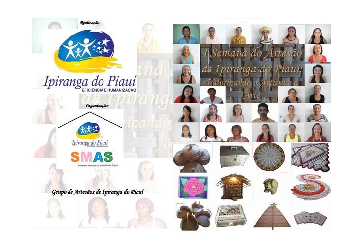 Começa Amanhã a I Semana do Artesão Ipiranguense - Imagem 1