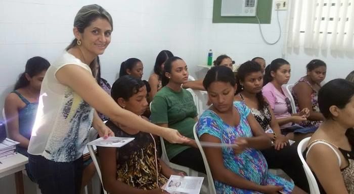 Enfermeiras desenvolvem projeto com as gestantes no município - Imagem 8