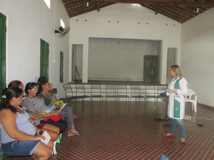 Secretaria de Saúde de São Félix com apoio das equipes do NASF e ESF realizaram trabalho com as grávidas do município  - Imagem 8