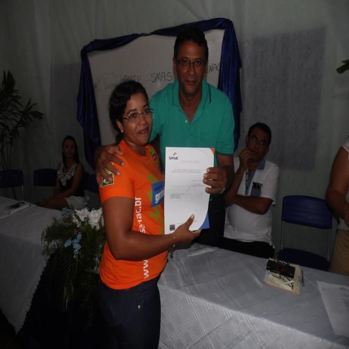 SENAC e Secretaria de Assistência Social entregam certificados, confira   - Imagem 44