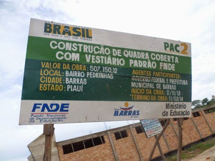 Governo Federal transforma Barras em cemitério de obras inacabadas - Imagem 5