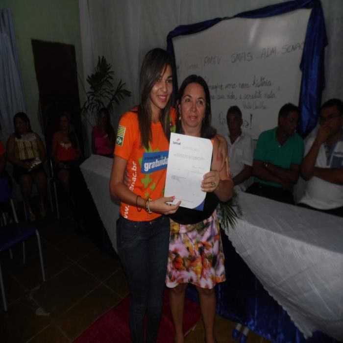 SENAC e Secretaria de Assistência Social entregam certificados, confira   - Imagem 34