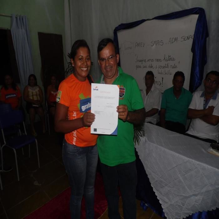 SENAC e Secretaria de Assistência Social entregam certificados, confira   - Imagem 46