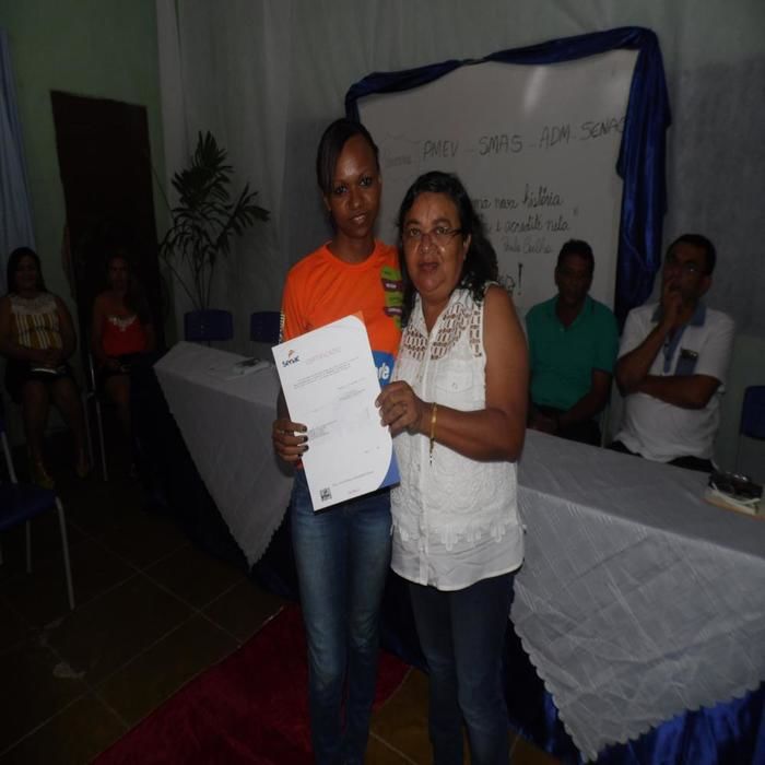 SENAC e Secretaria de Assistência Social entregam certificados, confira   - Imagem 42