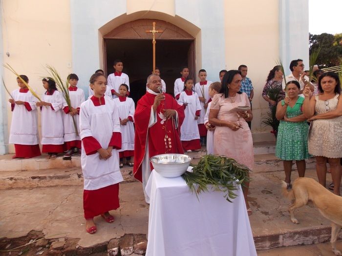 Centenas de fiéis participam da Missa de Ramos  - Imagem 7
