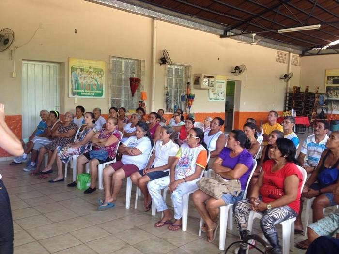 Palestra com Idosos do Grupo na Flor da Idade  - Imagem 1