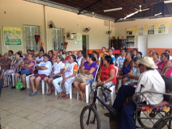 Palestra com Idosos do Grupo na Flor da Idade  - Imagem 2