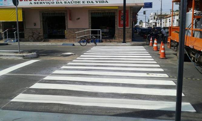 Campo Maior ganha sinalização horizontal, vertical e eletrônica - Imagem 2