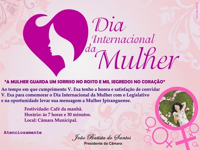 Câmara Municipal de Ipiranga Realiza Evento Alusivo ao Dia Internacional da Mulher - Imagem 1