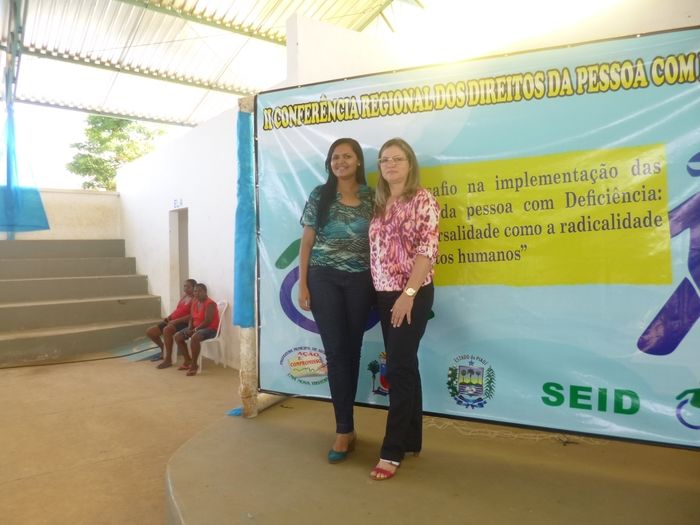 Primeira Dama e Secretária de Saúde do Municipio Jeanne participou do II encontro regional dos diretos de pessoas com deficência - Imagem 5