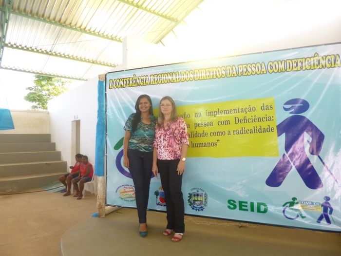 Primeira Dama e Secretária de Saúde do Municipio Jeanne participou do II encontro regional dos diretos de pessoas com deficência - Imagem 6