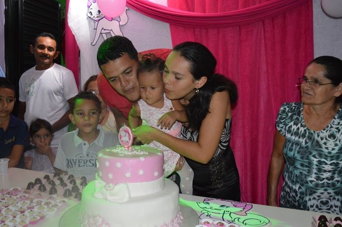 Pequena Yasmim comemorou seu 1º aninho  - Imagem 23