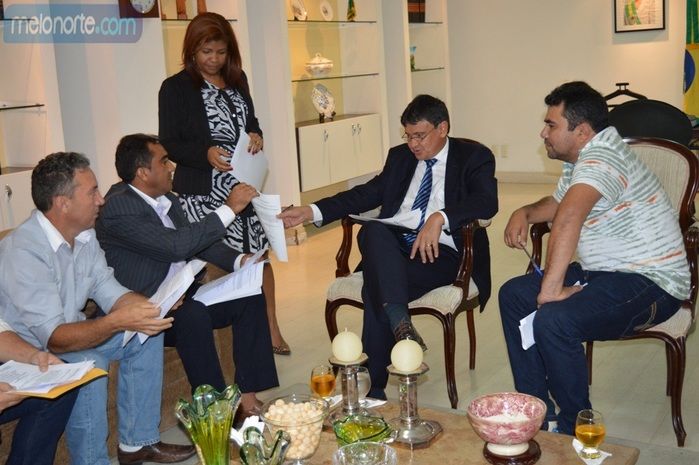 Prefeito Moisés Barbosa participou de audiência com o Governador Wellington Dias no Palácio de Karnak - Imagem 21