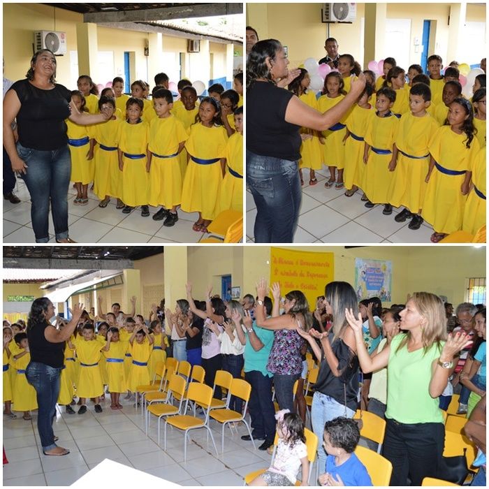 Prefeito Bernildo Val inaugura ampliação de escola e entrega kits de fardamento escolar - Imagem 4