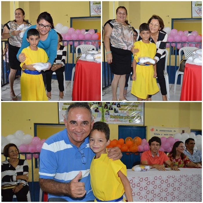 Prefeito Bernildo Val inaugura ampliação de escola e entrega kits de fardamento escolar - Imagem 7