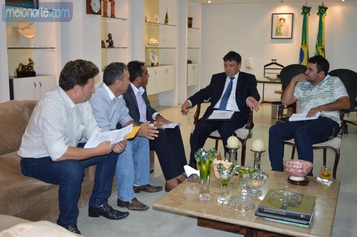 Prefeito Moisés Barbosa participou de audiência com o Governador Wellington Dias no Palácio de Karnak - Imagem 17