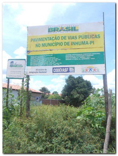 Prefeitura de Inhuma calça várias ruas da Cidade - Imagem 7