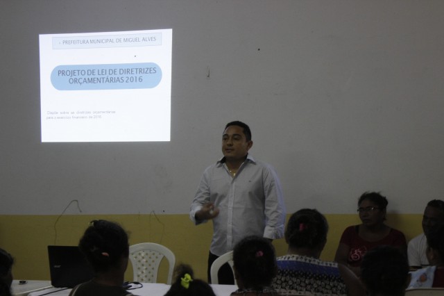  Elaboração do orçamento municipal para 2016 em  Miguel Alves tem participação  da População - Imagem 4