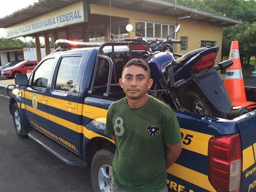 PRF recupera moto roubada na BR 343, em Campo Maior - Imagem 1