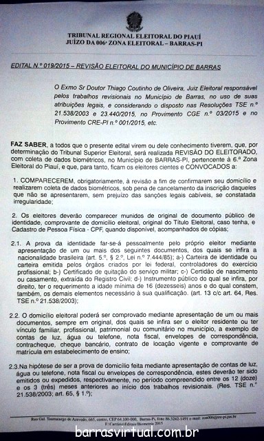 Juiz apresenta projeto da Biometria eleitoral para os três municípios da 6ª Zona - Imagem 8