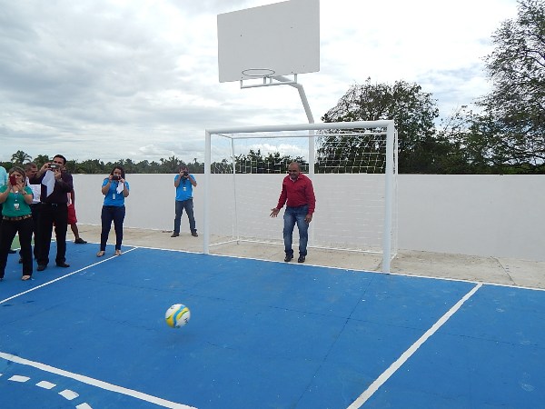 Inauguração da quadra de esportes na comunidade Baixão do Coco dos Carlos  - Imagem 9