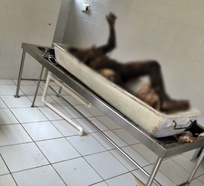 Corpo em putrefação é mantido fora de geladeira no IML de Parnaíba - Imagem 1