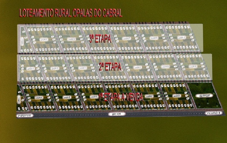 Lançado Loteamento Rural Opalas do Cabral