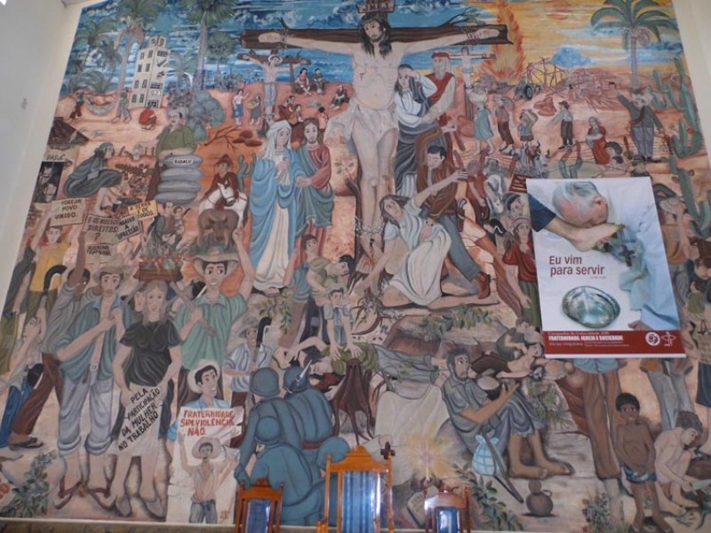 Campanha alerta para o tombamento do Painel da Igreja de Esperantina