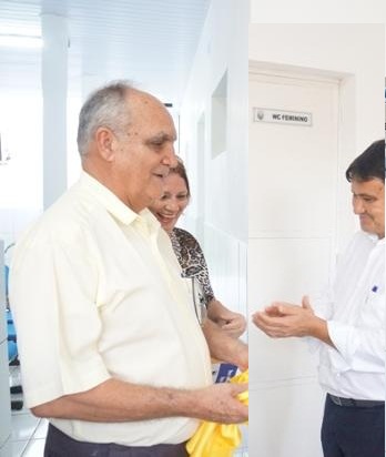 Prefeito R. Ferreira Inaugura obras na zona rural e na sede do município com a presença do Governador W. Dias - Imagem 13