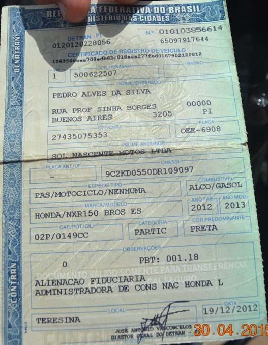 PM recupera motocicleta roubada em Boa Hora - Imagem 6