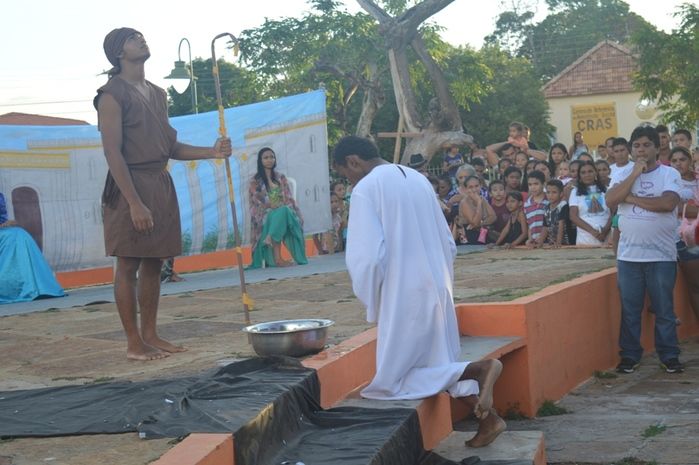 Sucesso de publico prestigiam a apresentação da encenação da Paixão e Crucificação de Cristo 2015 - Imagem 26
