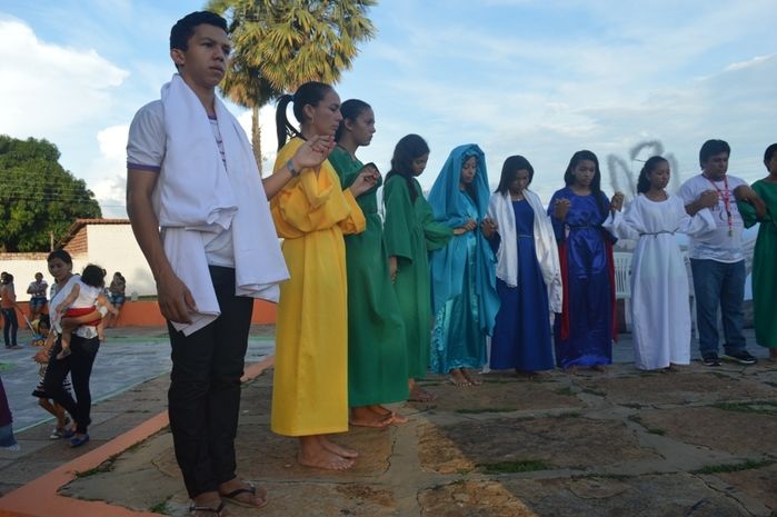 Sucesso de publico prestigiam a apresentação da encenação da Paixão e Crucificação de Cristo 2015 - Imagem 4